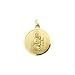 Produktbild Madonna Carmen Herz Jesu Skapulier Ø12mm Anhänger 8 Karat Gold 333 (Art.213156)