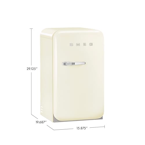 Smeg FAB5RBL5 Retro Fab 5 Mini Refrigerator - 16 Inch Authentic 50'S Style thumb #2