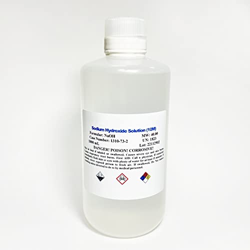 10M Sodium Hydroxide (Naoh) Solution, 1000 Ml #TOP4