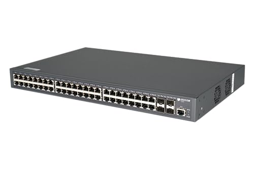Image of BDCOM S2900-48T4X-2AC 48-Port Gigabit RJ45 + 4-Port 10G SFP+ L3-lite Stackable Managed Switch