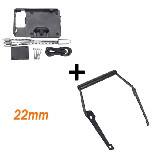 Support navigation moto NC750D pour fixer votre smartphone sans perdre de batterie