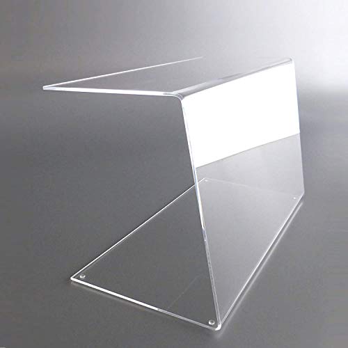 lobotec-acryl Spuckschutz Theken-Aufsatz aus Plexiglas. Hustenschutz für Tresen und Gastronomie. Protector1 (95 x 30 cm BxH) Cover