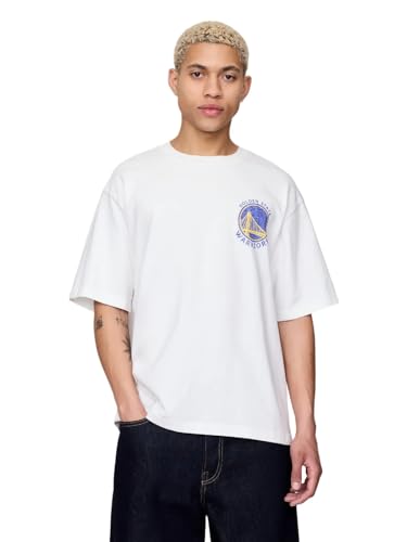 GAP Mens NBA Graphic T-Shirt Warriors X-Large