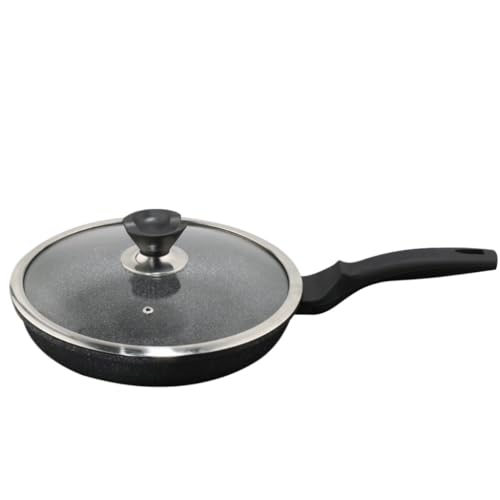 FENOKD Common Induction Cooker for Thick and Non Stick Steak Pot with Wheat Rice Stone Flat Bottomed Pot (D 28cm)