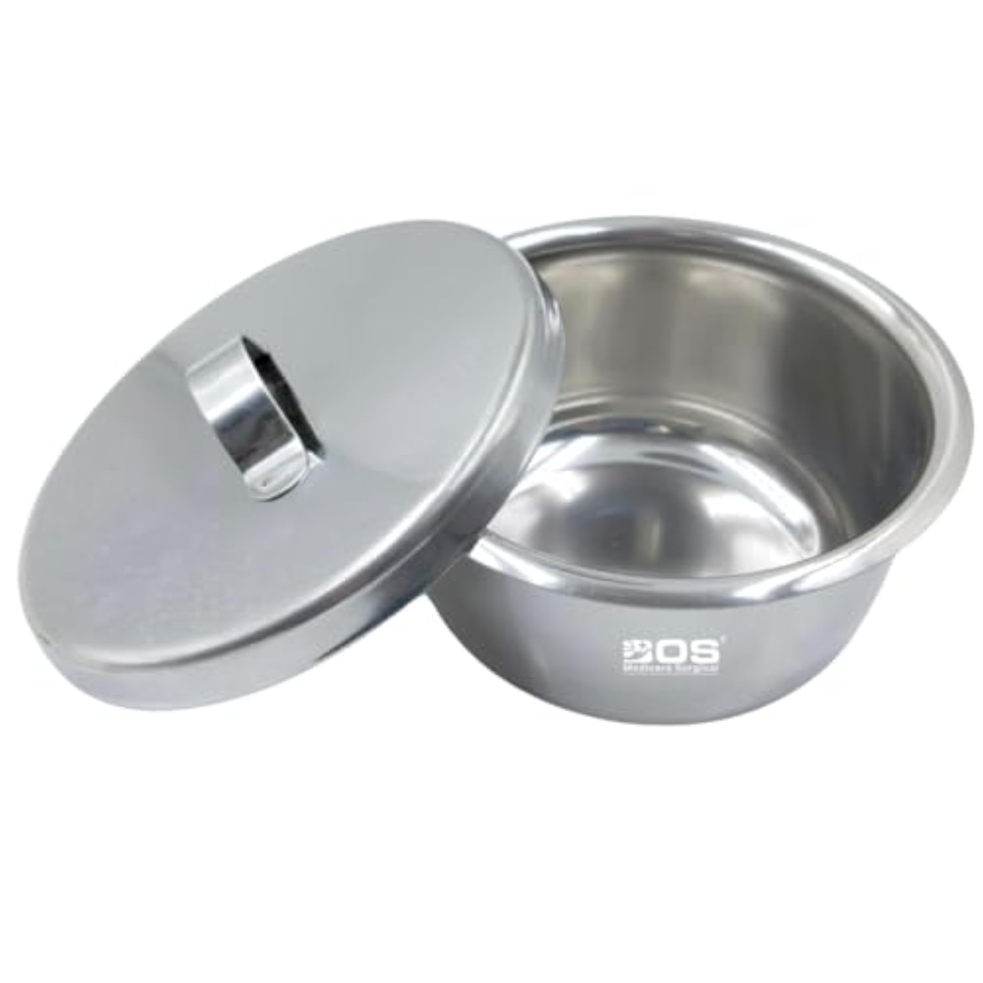 Gallipot with Cover Stainless Steel Small 75ml Capacity