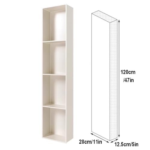 Ducha de Acero inoxidable para baño, armario de almacenamiento metálico empotrado, portarrollos de Papel higiénico y botiquín dorados, 28 x 120 x 12,5 cm (11 x 47 x 5 pul