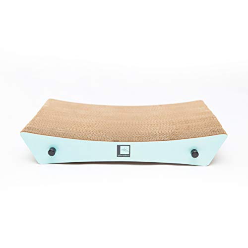 Gatomoderno Arranhador para Gatos de Papelão Kraft, Cama para Gatos, Brinquedo para Gatos, Modelo Br