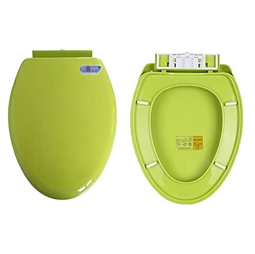 Siège de toilette en V à fermeture douce et abattant déclipsable blanc