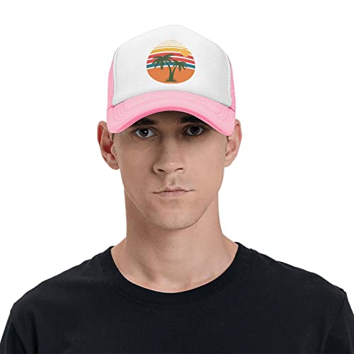 Gorra Trucker con Palma Tropical Ajustable Unisex miniatura 7