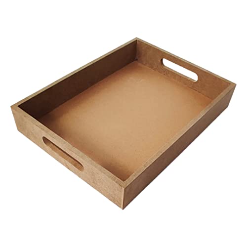 WOODENLAB - Smooth Unfinished MDF Tray Plain Tray for DIY and DECOUPAGE Craft(Large(15"10") Rectangular) (B0BDZQC6DH) Amazon Price History, Amazon Price Tracker