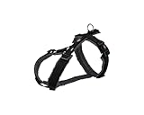 TRIXIE Arnés Trekking New Premium Negro-Grafito para Perros