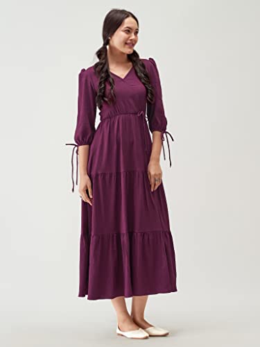 Image of AASK Women Fit and Flare Dress