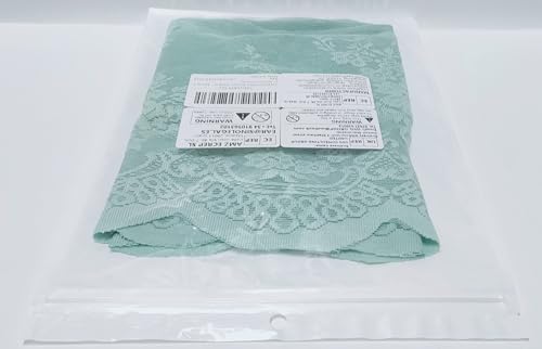 SIYINGSAERY Kitchen Window Curtains Valance Short Cafe Net Curtains Small Half Tier Curtains Rod Pocket Bistro Curtain Lace Tier Curtain Half Window Treatment for Home Decor, 51" W*16" L(Green) - Cosy Home Interiors SIYINGSAERY Kitchen Window Curtains Valance Short Cafe Net Curtains Small Half Tier Curtains Rod Pocket Bistro Curtain Lace Tier Curtain Half Window Treatment for Home Decor, 51" W*16" L(Green) - Image 14