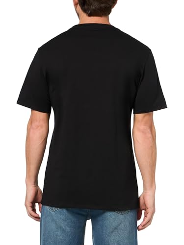 Image of Karl Lagerfeld Men's Crewneck Short Sleeve Graphic Design Relaxed Fit T-Shirt
