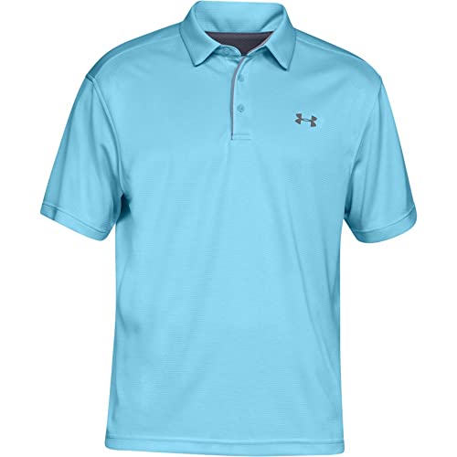 Image of Under Armour Men's Polyester Solid Tech Polo | T-Shirt | 1290140-001