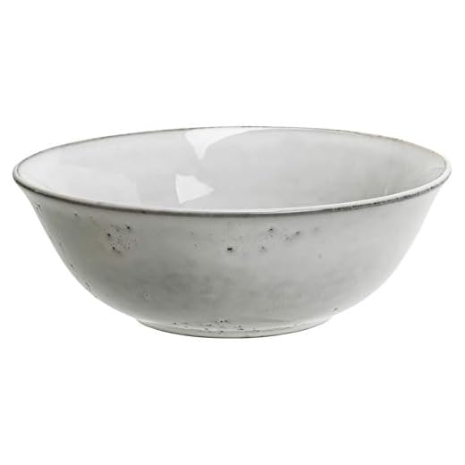 Broste Copenhagen 14533305 NORDIC SAND skål, porslin
