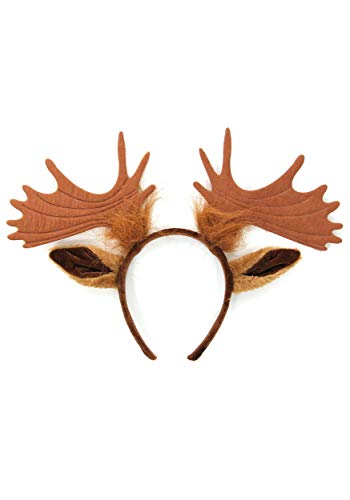 Elope H2691 Moose Ears & Antlers Costume Headband thumb #3