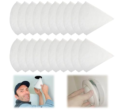 20 Stück Kegelfilter DN 125 G4 Filter Lüftungsanlag Kegelfilter Länge 180 mm Filtermatten für lüftungsanlagen Geeignet für alle Arten von Lüftungssystemen im Haus