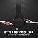 Beats Solo Pro Wireless Noise Cancelling On-Ear Headphones - Apple H1 Headphone Chip, Class 1 Bluetooth, Active Noise Cancelling, Transparency, 22 Hours of Listening Time - Black
