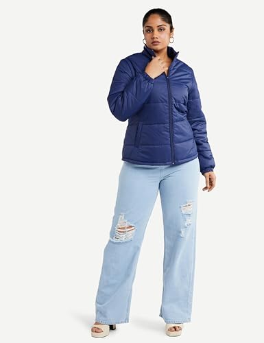 Image of Amazon Brand - Symbol Women's Regular Quilted Jacket (Available in Plus Sizes)