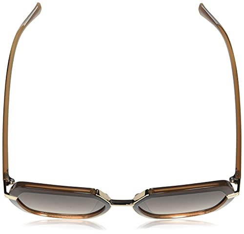 Martha Stewart Women's Ms125 Ombre Uv400 Protective Geometric Hexagonal Sunglasses-Timeless Gifts for Her, 55mm4