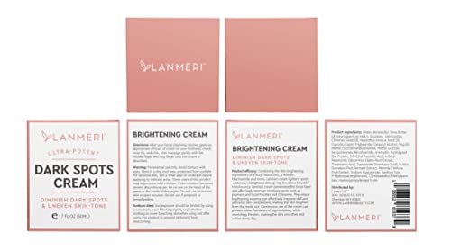 Lanmeri Dark Spot Remover For Face And Body, Dark Spot Corrector Fade Cream, Age Spot, Brown Spot, Sun Spot & Freckle Remover For Face, Hands And Other Body Areas, For Both Women And Men, For All Skin Types #TOP7