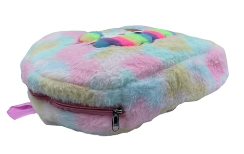Image of Tickles Unicorn Plush School Bag Backpack Shoulder Bag Picnic Travelling For kids Boys & Girls