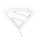 Superman Logo LED Neon Wall Light, Officially Licensed DC Comics Lamp with Power Cord for Home, Living Space Décor, Gift for Superhero Fans | Paladone - Image 5