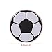 ZHIZHOUNEY Aluminum Alloy Football Referee Flip Coin Portable Football Sports Pick Edge Referee Side Toss Coin Soccer Game Supplies Foot