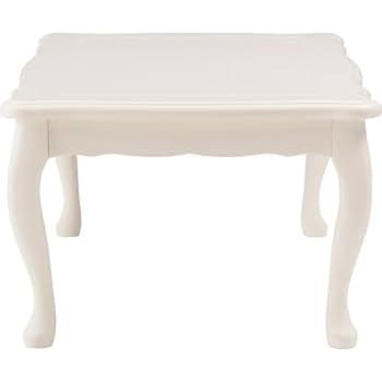 こたつ　テーブル/アンティーク風/猫脚 /白/新品/山田電機１０５×７０高さ４１ 人気提案 こたつ /白/新品/山田電機105 テーブル/アンティーク風