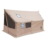Zoring Hammock Hot Tent with Stove Jack - 4 Season Winter Tent with Snow Skirt, PU3000mm Waterproof Cold Weather Wall Shelter with Big Mesh Door/Windows for Backpacking, Camping, Hiking (No Poles)