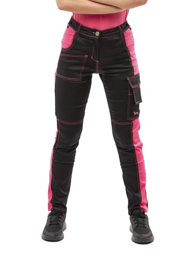 strongAnt Damen Arbeitshose komplett Stretch für Frauen Bundhose mit...
