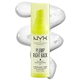 NYX Professional Makeup Plump Right Back Primer & Siero, Con Elettroliti, Formula Vegana, ...