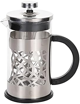 Coffee Press 600ML Glass Body Press Pots Stainless Steel Cup Holder Small Diameter Filter Coffee Maker Kitchen Tools Pots