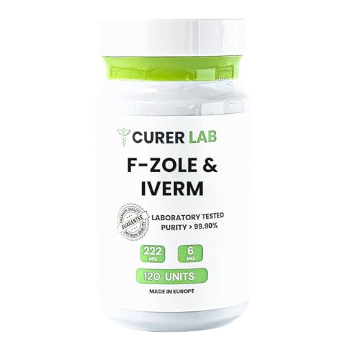 IverMK 6 mg & F-zole 222 mg | 120 unités | 99,90% de pureté | Vérifié par un laboratoire indépendant