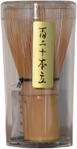 Heuitgs 茶道具 茶筌 百本立 茶筅 抹茶 粉末 プロ緑茶粉末 高山茶筌 茶箱用 茶せん 茶道 泡立て器 ツール 茶道 アクセサリー 伝統的工芸品 80本立 100本立 120本立 竹ブラシツール グラインダー (120本立)