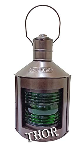 Nautico Vintage Metallo Starboard Nave Lanterna Olio Lampade Home Decor Rustico Vintage Home Decor Regali
