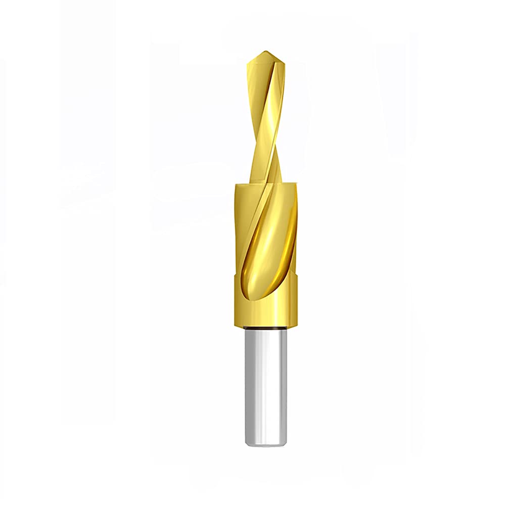 HSS M35 5% Cobalt Step Drill Bit hssco High Speed ​​Steel Cone Hex Shank Metal Boren Tool Set Hole Cutter for roestvrij staal Gereedschapsdelen (Color : 5 21mm