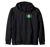 Nigeria, bandera de Nigeria, bandera de Nigeria. Sudadera con Capucha