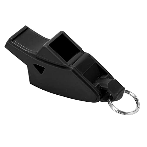 Silbato profesional para fútbol con cordón negro miniatura 6