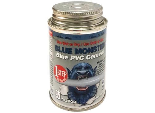 Millrose 76030contact-cementsPVC Cement Fast Set, one-Step Cement, no Primer Required, Eco-Friendly - Low VOC