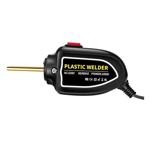 SOLUSTRE Kit Soldadura Plástico Portátil para Reparación Parachoques Herramienta Manual Versátil para Plásticas Fácil y Transporte Compatible con Voltaje
