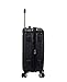 Rockland London Hardside Expandable Luggage with Spinner Wheels, Black, 28-24-20-Inch