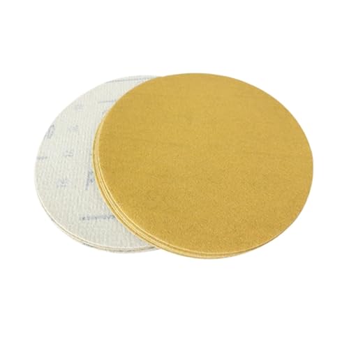 Disco de lija de 125mm grano 400 con base flocada para un pulido de pintura automotriz sin marcas