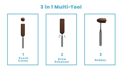 The Cigar Bar - 3 In 1 Multi Tool - #1 Worldwide. Made In America.the Perfect Draw Cigar Accessories For Men Cigar Punch, Cigar Nubber, Cigar Pick, Cigar Tool For All Cigars Cuban. #TOP1