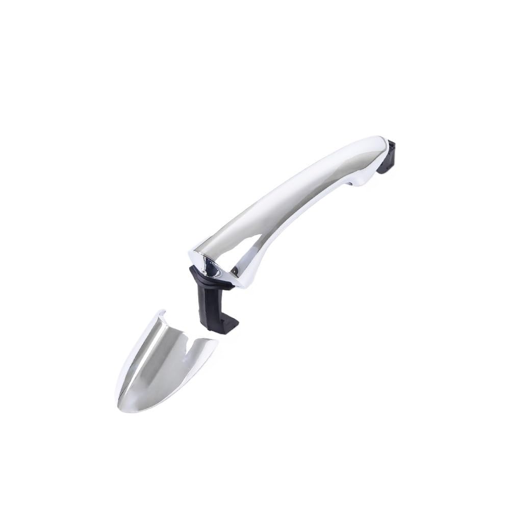 Wllygdy Rear Left Outer Door Handle Chrome For 2011-2014 For Hyundai For Sonata I45 For Exterior 82651-3S000 82652-3S000