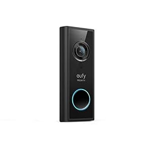 eufy Security, Wireless Add-on Video Doorbell with 2K Resolution, 2-Way Audio, Simple Self-Installation, HomeBase 1, 2…