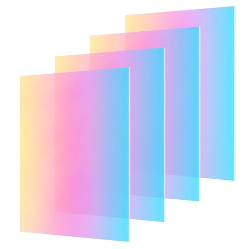 6-Pack Iridescent Acrylic Sheets