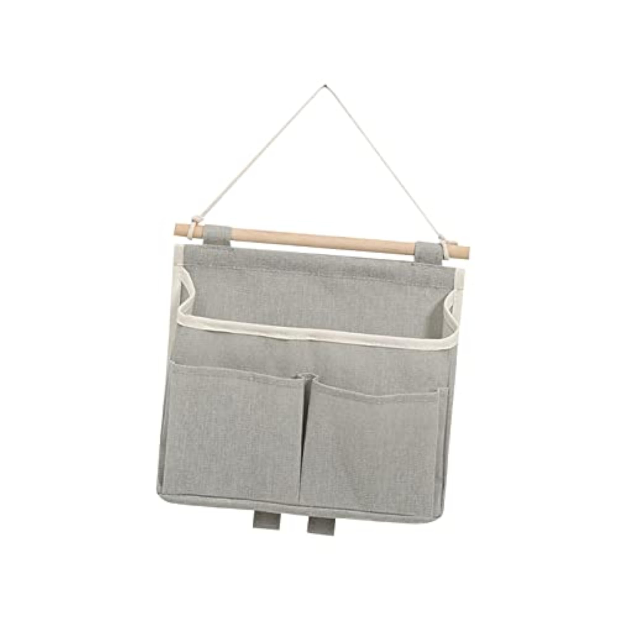 Wall Mount Practical Storage Bag 3 Pockets Multifunction