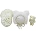 DaMohony Ensemble de poupées pour nouveau-né - Accessoire photo pour nouveau-né - Blanc -